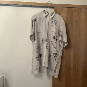MAISON SPECIAL 프린트 반팔 셔츠 FREE 사이즈