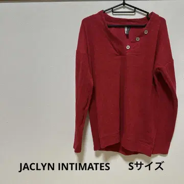 JACLYN INTIMATES 레드 스웨터 S