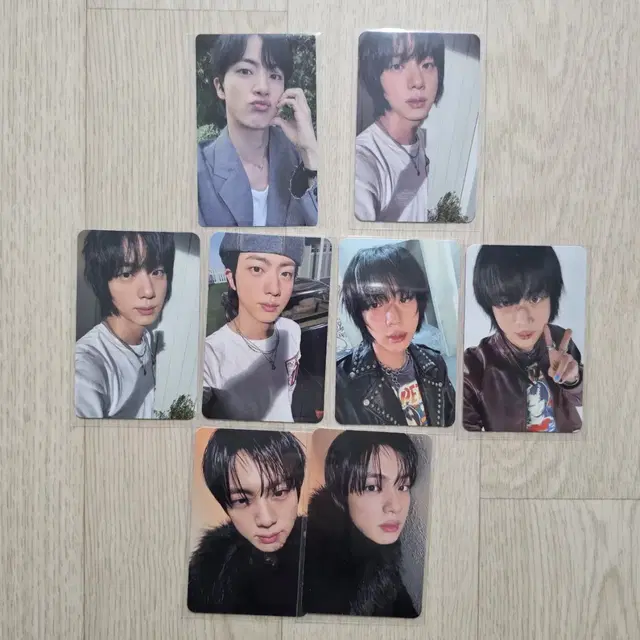(8장일괄) 방탄bts 석진 에코앨범 위버스특전포카 jinechopoca