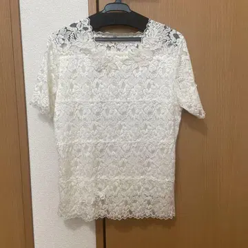 아틀리에 마리코 레이스 탑 화이트
