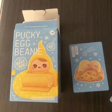 PUCKY Egg Beanie Omelette 오믈렛 피규어