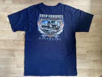 Harley-Davidson [ USA 제작 ] 티셔츠 네이비