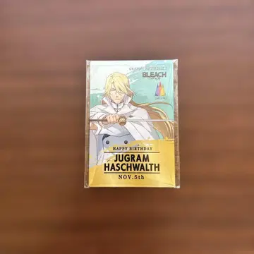 BLEACH 니지겐노모리 벌스데이 캔뱃지 하쉬발트