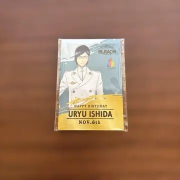 BLEACH 니지겐노모리 벌스데이 캔뱃지 이시다 우류
