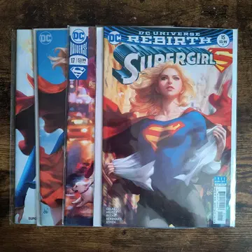 아메리칸 코믹스 리프 DC Supergirl 4권 아트 젬