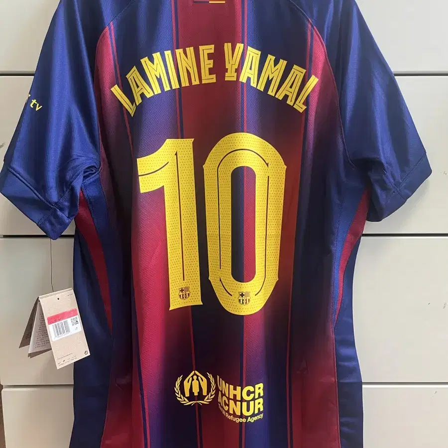 バルセロナ オーセンティック 25/26 Lamine Yamal 10番シャツ