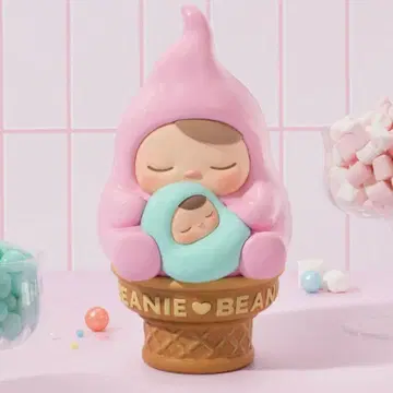 PUCKY Egg Beanie Egg Waffle Cone 푸키