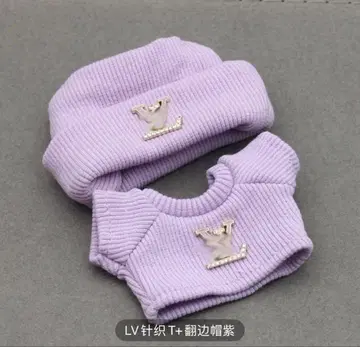 labubu 라부부 옷 갈아입기 의류 보라색 L 2개 세트