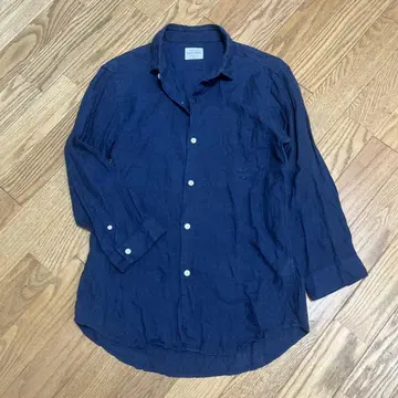 어반 리서치 퓨어 린넨 린넨 네이비 PURE LINEN M