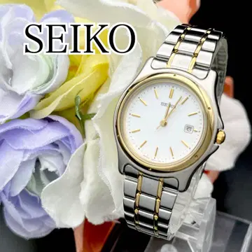 작동 손목시계 SEIKO 세이코 스피릿 콤비 새상품 배터리 날짜 H24