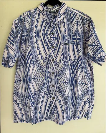 Eveni Pacific 3XL 반팔 알로하 셔츠