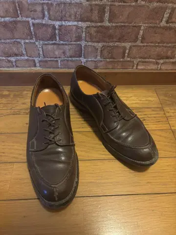 Vintage 가죽 신발 가죽 신발 26.5 브라운