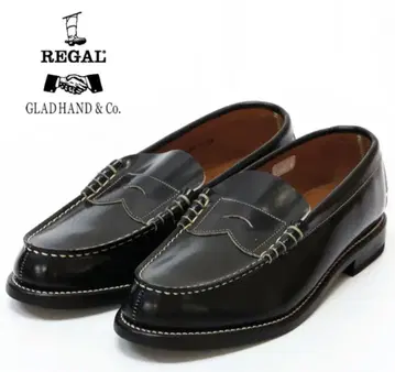 GLAD HAND REGAL 코인 로퍼 블랙