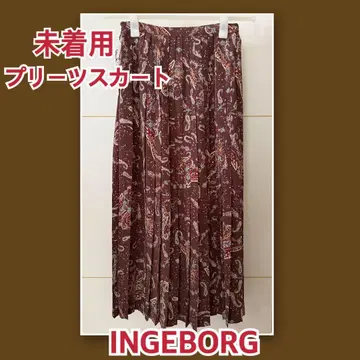 INGEBORG 잉게보그 플리츠 스커트 미착용