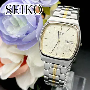 작동 손목시계 SEIKO 세이코 데이 데이트 새상품 배터리 남성용 H25