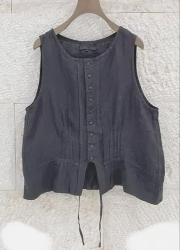 Vlas Blomme(블라스 블롬) 코르트레이크 헤리티지 린넨 뷔스티에