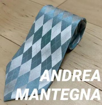 새상품급 ANDREA MANTEGNA 남성용 넥타이