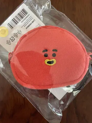 라인프렌즈 Tata 파우치 빨간색