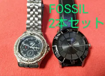 FOSSIL 손목시계 2세트, 배터리 교환 완료