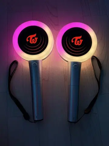 twice 응원봉 2개