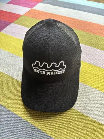 무타 마린 메쉬 캡 블랙