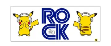 미사용 ROCK IN JAPAN 2019 피카츄 페이스 타월