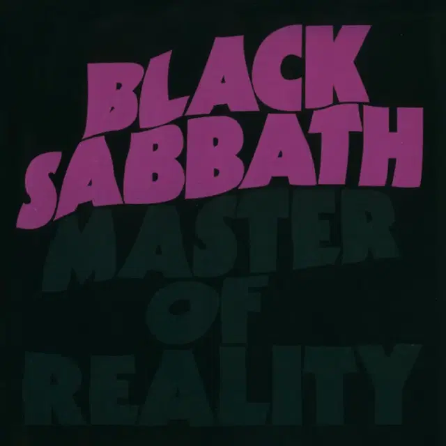 블랙 사바스 Master Of Reality 앨범 시디 CD