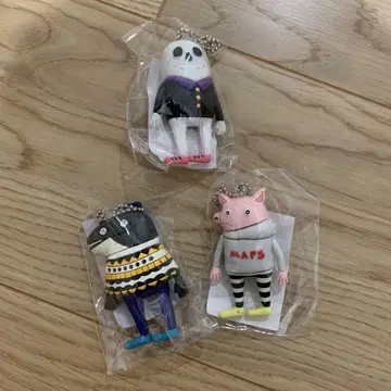 요네즈켄시 2019 척추가 오팔이 될 무렵 가챠 키링 3개 세트