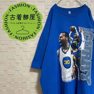 스테판 커리 빅 프린트 티셔츠 NBA 멕시코제 농구 프린트