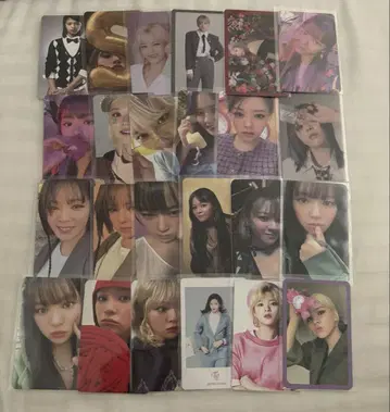 twice 정연 트레이딩 카드 묶음 판매 24장