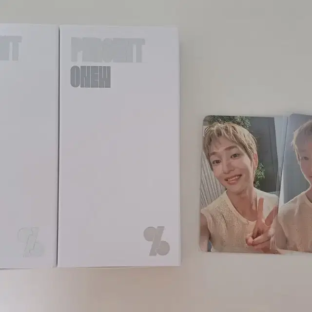온유 퍼센트 앨범 쇼케이스 포카 일괄
