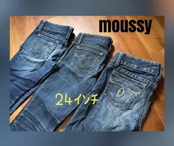 moussy 마우지 스키니 데님 청바지 슬림 레그 인기 3권 세트