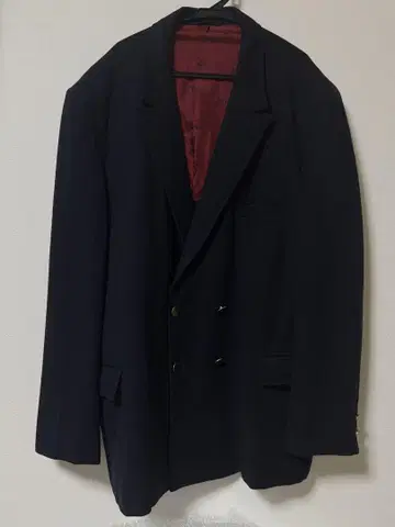 70s Sears 시어스 테일러드 자켓 네이비 울