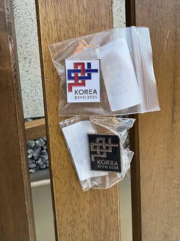 오사카 간사이 엑스포 KOREA EXPO 2025 핀 배지 세트