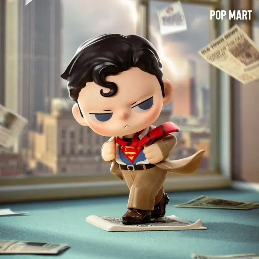 POP MART スーパーマン KUBO ビッグサイズ Pop Mart Kubo Superman Big Figure on Bunjang Global Site.