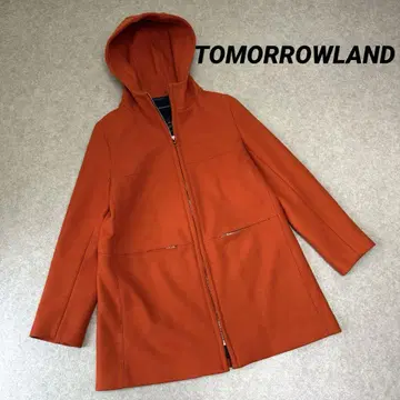 TOMORROWLAND 투모로우랜드 후드 울 코트 캐시미어 38
