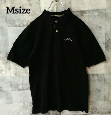 XLARGE 엑스라지 Msize 블랙 반팔 피케 셔츠 자수 로고