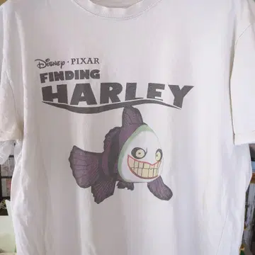 디즈니 픽사 Finding Harley 티셔츠 부츠 택 누락