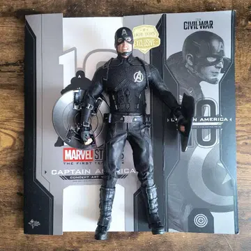 HOT TOYS 캡틴 아메리카 컨셉 아트 버전 상자 없음
