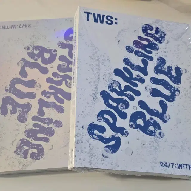 투어스 1집 스파클링블루 speakingblue 미개봉 앨범 양도합니다