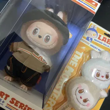 러브부 LABUBU Wacky Mart 시리즈 봉제 인형 펜던트