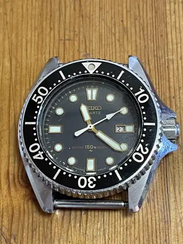 작동 SEIKO 레트로 다이버 워치 2625 0010 150m 방수