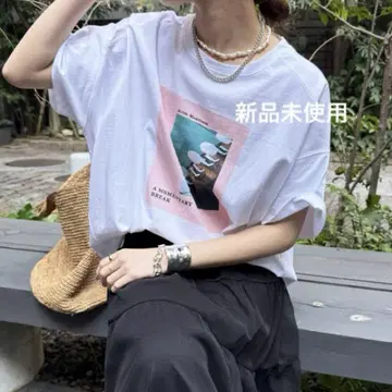 DouDou 와이드 사진 TEE