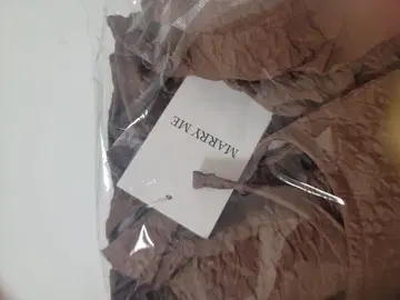 MARRY ME 브라운 반팔