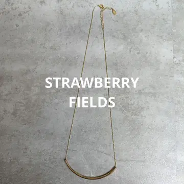 스트로베리 필드 StrawberryFields 커브 목걸이