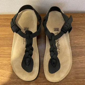 버켄스탁 플립플랍 샌들 블랙