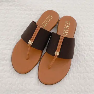 ITALIAN SHOEMAKERS 플립플랍 브라운