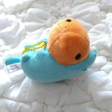 반다이 랏코 카피바라 씨 마스코트 봉제 인형 홀더
