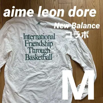 컨디션 최상] Aime Leon Dore 긴팔 티셔츠 화이트