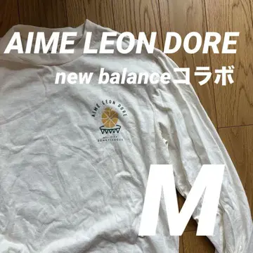 컨디션 최상] Aime Leon Dore 긴팔 티셔츠 화이트